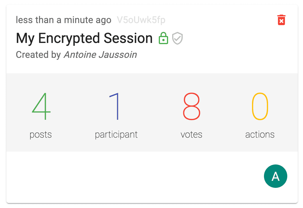 Encrypted Sessions